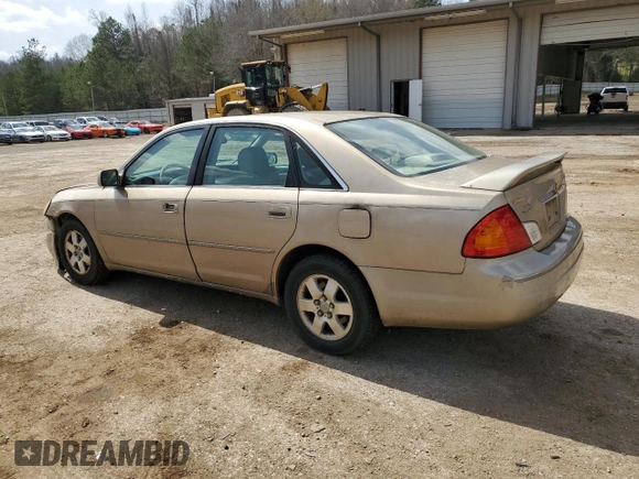 2001 Toyota Avalon XL w/Bucket Seats with VIN 4T1BF28B51U162835, listed as a Copart auction lot 49166615 with 305,832 mi miles and Salvage Title. Bid and sale history available at carsss.com. Image 2.