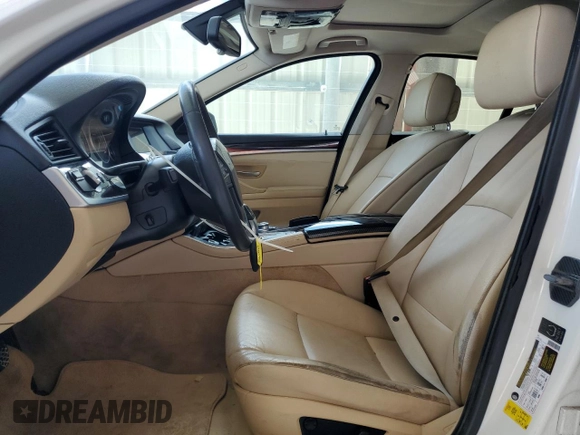 2013 BMW 5 Series 528i with VIN WBAXG5C59DDY34598, listed as a Copart auction lot 55629965 with 153,692 mi miles and Clean Title. Bid and sale history available at carsss.com. Image 7.