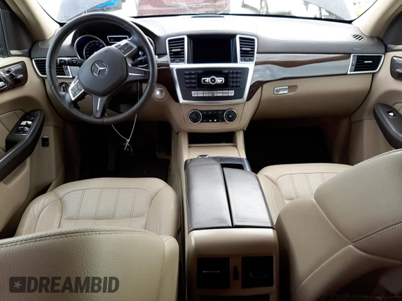 2015 Mercedes-Benz GL-Class GL 350 BlueTEC with VIN 4JGDF2EE1FA605918, listed as a Copart auction lot 80406743 with 125,117 mi miles. Bid and sale history available at carsss.com. Image 8.