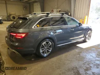 2018 Audi allroad Premium Plus with VIN WA18NBF47JA088819, listed as a Copart auction lot 42491575 with 84,866 mi miles and Salvage Title. Bid and sale history available at carsss.com. Image 3.