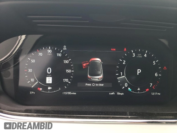 2022 Land Rover Range Rover Evoque R-Dynamic SE z VIN SALZL2FX5NH174453, wystawiony jako Copart lot #57530315 z przebiegiem 15 195 mil mil oraz Szkoda całkowita • Salvage title. Historia ofert i sprzedaży dostępna na DreamBid. Obrazek 9.
