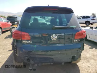 2015 Volkswagen Tiguan SE with VIN WVGAV7AX2FW094359, listed as a Copart auction lot 60101885 with 106,305 mi miles and Salvage title. Bid and sale history available at DreamBid. Image 6.