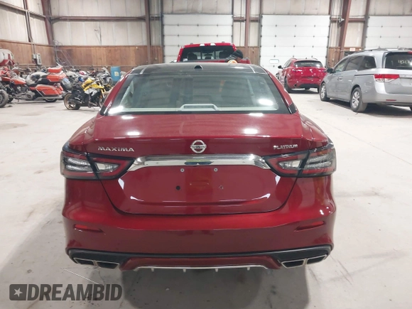 2022 Nissan Maxima Platinum with VIN 1N4AA6FV0NC503501, listed as a IAAI auction lot 42166836 with 29,781 mi miles and . Bid and sale history available at DreamBid. Image 16.