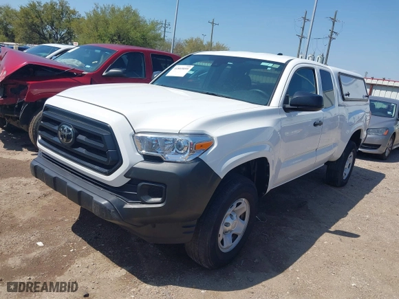 2022 Toyota Tacoma 2WD SR with VIN 3TYRX5GN2NT044480, listed as a IAAI auction lot 41869099 with 16,879 mi miles. Bid and sale history available at carsss.com. Image 18.