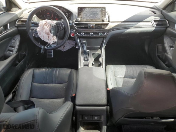 2022 Honda Accord Sedan Sport SE with VIN 1HGCV1F4XNA081493, listed as a Copart auction lot 53209525 with 34,316 mi miles and Salvage Title. Bid and sale history available at carsss.com. Image 8.