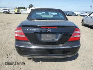 2005 Mercedes-Benz CLK 500 with VIN WDBTK75GX5T045859, listed as a Copart auction lot 51100995 with 130,761 mi miles and Salvage title. Bid and sale history available at DreamBid. Image 6.