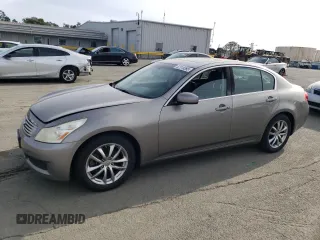 2008 Infiniti G35 Sedan Journey with VIN JNKBV61E58M201080, listed as a Copart auction lot 52313265 with 251,167 mi miles and Clean Title. Bid and sale history available at carsss.com. Image 1.