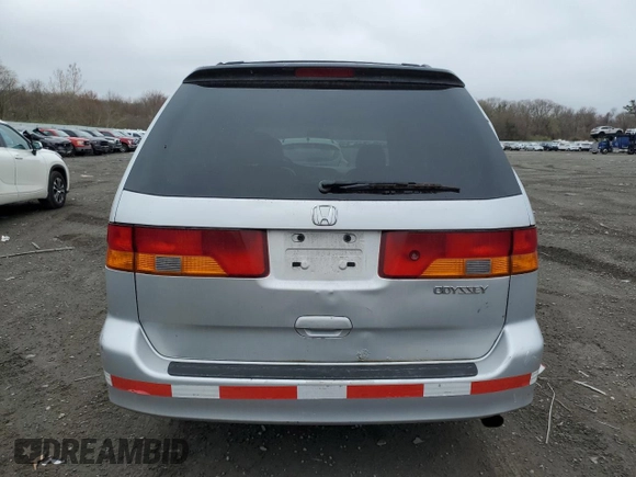 2003 Honda Odyssey EX-L z VIN 5FNRL18983B043014, wystawiony jako Copart lot #52568405 z przebiegiem 194 266 mil mil oraz Czysty tytuł • Clean title. Historia ofert i sprzedaży dostępna na DreamBid. Obrazek 6.