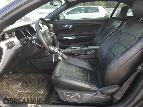 2015 Ford Mustang EcoBoost Premium with VIN 1FATP8UH1F5383908, listed as a Copart auction lot 61496505 with 146,875 mi miles and Salvage title. Bid and sale history available at DreamBid. Image 7.