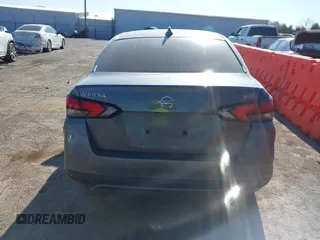 2021 Nissan Versa SV with VIN 3N1CN8EV8ML807735, listed as a IAAI auction lot 41842437 with 1 mi miles. Bid and sale history available at carsss.com. Image 16.