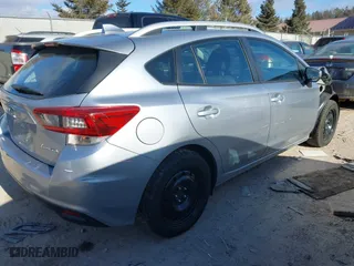2022 Subaru Impreza Premium with VIN 4S3GTAD65N3725013, listed as a IAAI auction lot 41248013 with 7,231 mi miles. Bid and sale history available at carsss.com. Image 4.