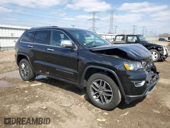 2018 Jeep Grand Cherokee Limited with VIN 1C4RJFBG0JC363271, listed as a Copart auction lot 52819605 with 77,576 mi miles and Salvage Title. Bid and sale history available at DreamBid. Image 4.