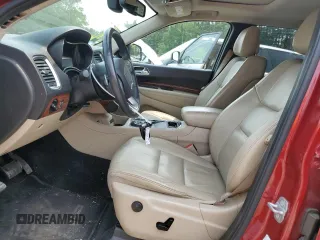 2014 Dodge Durango Limited with VIN 1C4RDJDG5EC425390, listed as a Copart auction lot 59523385 with 112,113 mi miles and Clean title. Bid and sale history available at DreamBid. Image 7.