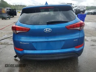 2018 Hyundai Tucson SEL z VIN KM8J3CA42JU793046, wystawiony jako Copart lot #54125905 z przebiegiem 28 370 mil mil oraz Szkoda całkowita • Salvage title. Historia ofert i sprzedaży dostępna na DreamBid. Obrazek 6.