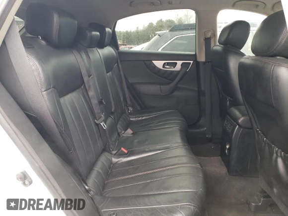 2017 Infiniti QX70 z VIN JN8CS1MW5HM414492, wystawiony jako Copart lot #52415495 z przebiegiem 123 095 mil mil oraz Szkoda całkowita • Salvage title. Historia ofert i sprzedaży dostępna na DreamBid. Obrazek 11.