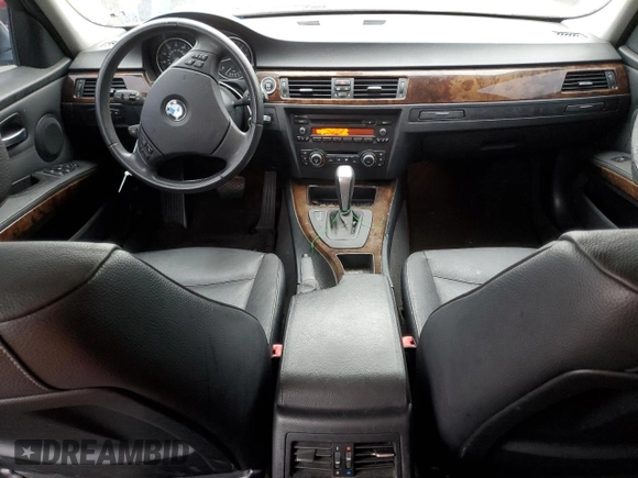 2010 BMW 3 Series 328i with VIN WBAPH5G51ANM36203, listed as a Copart auction lot 57349235 with 183,491 mi miles and Salvage title. Bid and sale history available at DreamBid. Image 8.