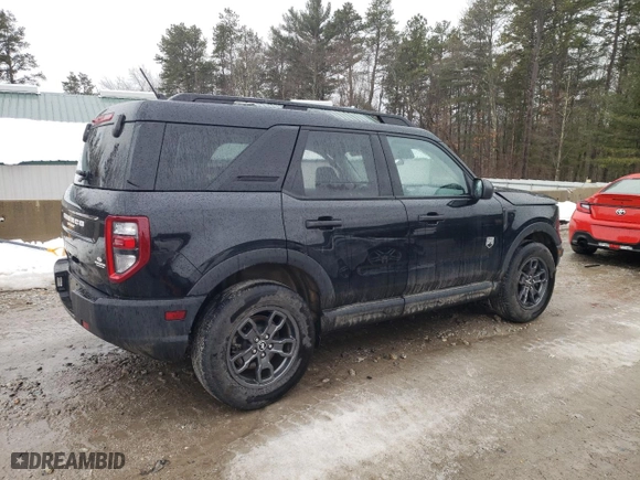 2023 Ford Bronco Sport Big Bend with VIN 3FMCR9B63PRD70065, listed as a Copart auction lot 45858165 with 20,364 mi miles and Salvage Title. Bid and sale history available at carsss.com. Image 3.