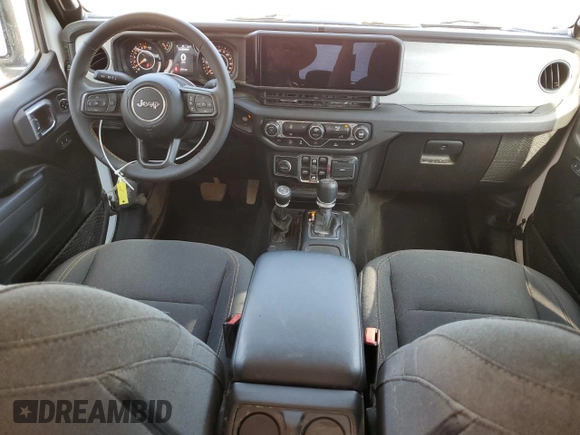 2024 Jeep Gladiator Sport S z VIN 1C6HJTAG1RL120129, wystawiony jako Copart lot #52415555 z przebiegiem 9 979 mil mil oraz Szkoda całkowita • Salvage title. Historia ofert i sprzedaży dostępna na DreamBid. Obrazek 8.