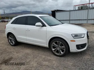2015 Audi Q3 Premium Plus with VIN WA1EFCFS7FR004141, listed as a Copart auction lot 53737925 with 97,568 mi miles and Clean title. Bid and sale history available at DreamBid. Image 4.