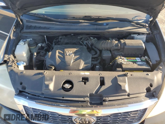 2012 Kia Sedona EX with VIN KNDMH4C76C6440137, listed as a Copart auction lot 73970024 with 250,614 mi miles and Clean Title. Bid and sale history available at carsss.com. Image 12.