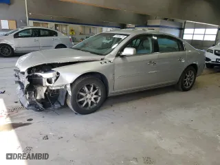 2007 Buick Lucerne V6 CXL with VIN 1G4HD57287U194996, listed as a Copart auction lot 49496115 with 160,240 mi miles and Salvage Title. Bid and sale history available at carsss.com. Image 1.