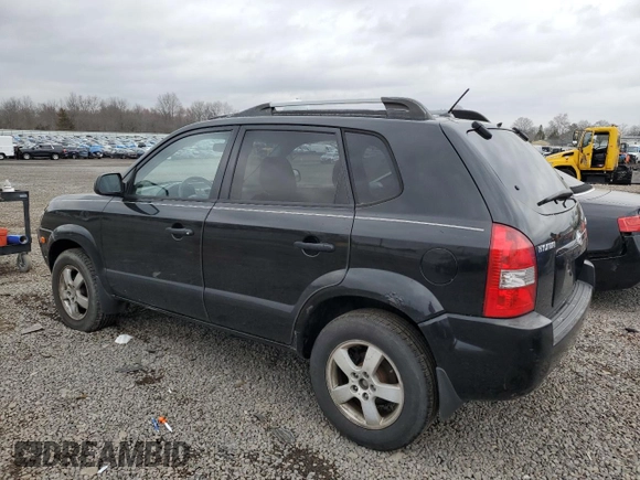 2007 Hyundai Tucson GLS with VIN KM8JM12B97U564631, listed as a Copart auction lot 51325235 with 206,944 mi miles and Clean Title. Bid and sale history available at carsss.com. Image 2.