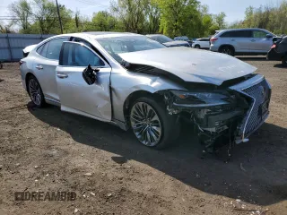 2019 Lexus LS 500 z VIN JTHC51FF3K5005648, wystawiony jako Copart lot #55071615 z przebiegiem 49 679 mil mil oraz Szkoda całkowita • Salvage title. Historia ofert i sprzedaży dostępna na DreamBid. Obrazek 4.