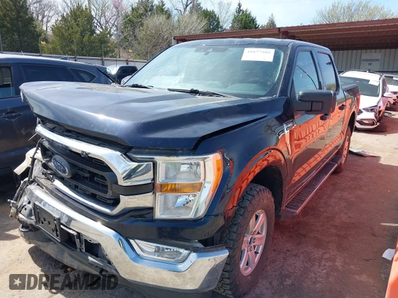 2021 Ford F-150 XL z VIN 1FTFW1E86MFB31305, wystawiony jako IAAI lot #41877501 z przebiegiem 140 285 mil mil oraz . Historia ofert i sprzedaży dostępna na DreamBid. Obrazek 2.