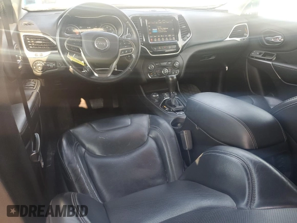 2019 Jeep Cherokee Limited with VIN 1C4PJMDX1KD270733, listed as a Copart auction lot 64125345 with 105,840 mi miles and Salvage title. Bid and sale history available at DreamBid. Image 8.