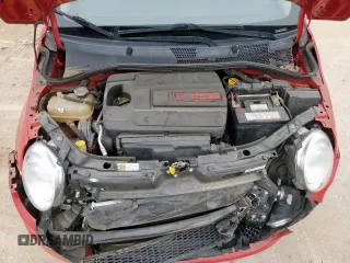 2013 FIAT 500 Pop with VIN 3C3CFFAR7DT674168, listed as a Copart auction lot 59771195 with 70,354 mi miles and Salvage title. Bid and sale history available at DreamBid. Image 11.