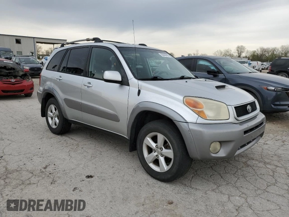 2005 Toyota RAV4 with VIN JTEGD20V350067379, listed as a Copart auction lot 50649495 with 321,507 mi miles and Salvage Title. Bid and sale history available at DreamBid. Image 4.