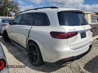 2024 Mercedes-Benz GLS 580 z VIN 4JGFF8FE2RB137755, wystawiony jako Copart lot #75875214 z przebiegiem Nie podano mil oraz Nie do naprawy. Historia ofert i sprzedaży dostępna na DreamBid. Obrazek 2.