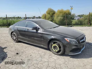 2015 Mercedes-Benz CLS-Class CLS 400 with VIN WDDLJ6HB7FA156502, listed as a Copart auction lot 68893783 with 63,449 mi miles. Bid and sale history available at carsss.com. Image 4.
