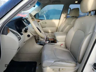 2014 Infiniti QX80 with VIN JN8AZ2NE1E9067174, listed as a Copart auction lot 43351525 with 115,255 mi miles and Salvage Title. Bid and sale history available at carsss.com. Image 7.