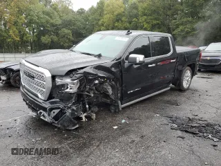 2022 GMC Sierra 1500 Limited Denali with VIN 3GTU9FEL1NG175051, listed as a Copart auction lot 72429374 with 15,200 mi miles and Salvage Title. Bid and sale history available at carsss.com. Image 1.