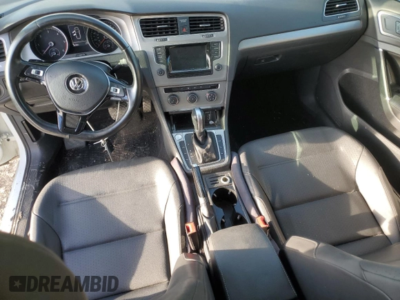 2015 Volkswagen Golf SportWagen TDI SEL with VIN 3VWCA7AU4FM519804, listed as a Copart auction lot 41562505 with 142,383 mi miles and Salvage Title. Bid and sale history available at carsss.com. Image 8.