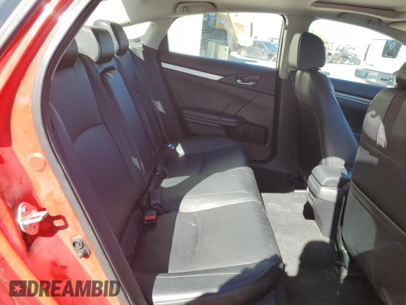 2020 Honda Civic Sedan Touring with VIN 2HGFC1F98LH683113, listed as a Copart auction lot 80106424 with 37,590 mi miles and Salvage Title. Bid and sale history available at carsss.com. Image 10.