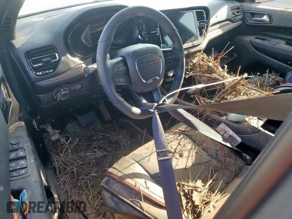 2025 Dodge Durango GT with VIN 1C4RDHDGXSC501321, listed as a Copart auction lot 55216105 with 6,184 mi miles and Salvage title. Bid and sale history available at DreamBid. Image 8.