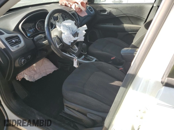 2020 Jeep Compass Sport with VIN 3C4NJDAB1LT132704, listed as a Copart auction lot 48259785 with 68,669 mi miles and Salvage Title. Bid and sale history available at DreamBid. Image 7.