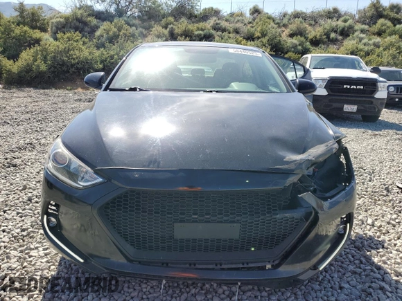 2017 Hyundai Elantra SE with VIN KMHD74LF0HU422144, listed as a Copart auction lot 58440525 with 71,691 mi miles and Salvage title. Bid and sale history available at DreamBid. Image 5.