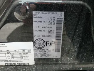 2019 Nissan Rogue SL with VIN 5N1AT2MV6KC741215, listed as a Copart auction lot 47249995 with 45,424 mi miles and Salvage Title. Bid and sale history available at carsss.com. Image 13.