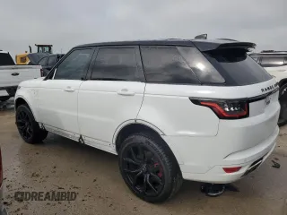 2020 Land Rover Range Rover Sport SVR with VIN SALWZ2RE4LA740250, listed as a Copart auction lot 50331744 with 81,420 mi miles and Clean Title. Bid and sale history available at carsss.com. Image 2.