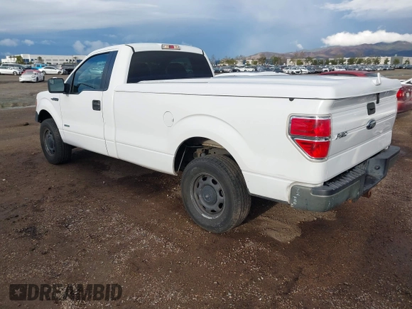 2013 Ford F-150 XL with VIN 1FTNF1CT0DKE46479, listed as a IAAI auction lot 41763524 with 149,677 mi miles. Bid and sale history available at carsss.com. Image 3.