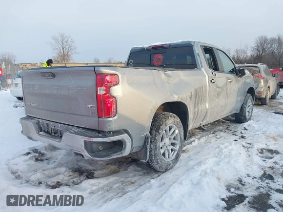 2024 Chevrolet Silverado 1500 LT with VIN 1GCRDDED6RZ212229, listed as a IAAI auction lot 41375207 with 13,728 mi miles and . Bid and sale history available at DreamBid. Image 4.