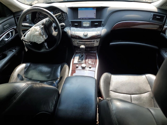 2012 Infiniti M37 with VIN JN1BY1AR9CM393291, listed as a Copart auction lot 62819994 with 248,641 mi miles and Salvage Title. Bid and sale history available at carsss.com. Image 8.
