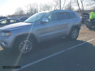 2014 Jeep Grand Cherokee Limited with VIN 1C4RJFBG1EC219721, listed as a IAAI auction lot 41754606 with 146,732 mi miles. Bid and sale history available at carsss.com. Image 17.