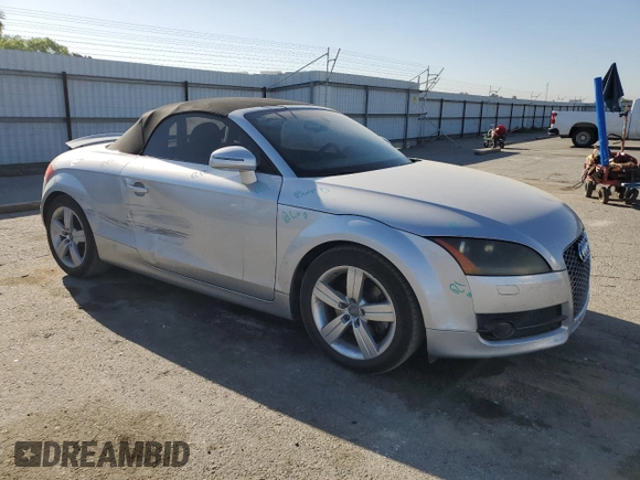2008 Audi TT 2.0T with VIN TRUMF38J681033031, listed as a Copart auction lot 70658504 with 77,112 mi miles and Salvage Title. Bid and sale history available at carsss.com. Image 4.