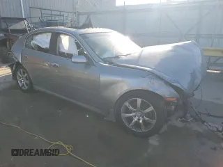 2006 Infiniti G35 with VIN JNKCV51F76M601386, listed as a Copart auction lot 58074484 with Not Provided miles and Non Repairable. Bid and sale history available at DreamBid. Image 4.