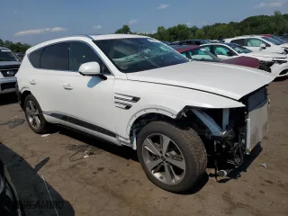 2021 Genesis GV80 with VIN KMUHBDSB9MU034890, listed as a Copart auction lot 62440974 with 66,773 mi miles and Salvage Title. Bid and sale history available at carsss.com. Image 4.