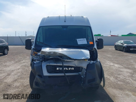 2020 Ram ProMaster Cargo with VIN 3C6TRVDG4LE128073, listed as a IAAI auction lot 41094130 with Not Provided miles and . Bid and sale history available at carsss.com. Image 12.